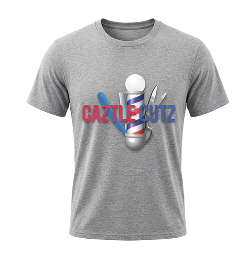 Caztle Cutz Barbershop Tee