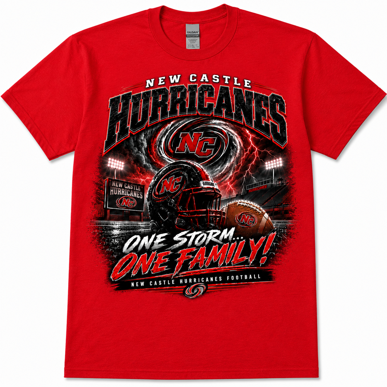 Canes Football Tee