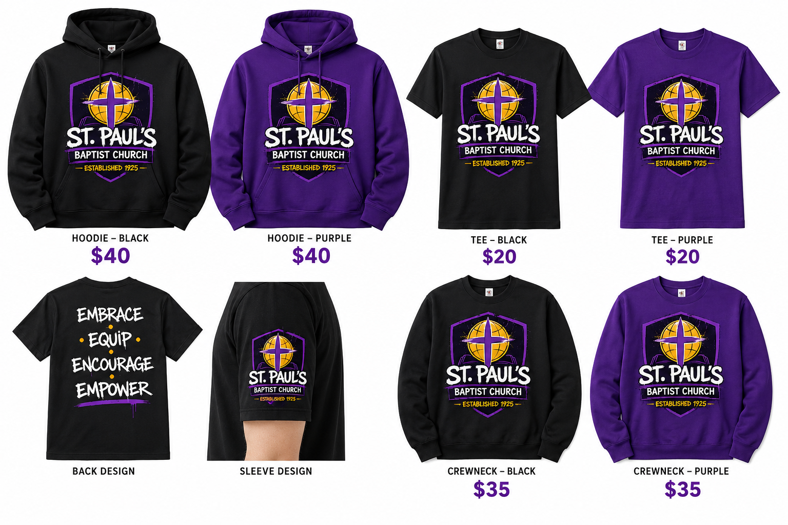 St. Paul's Baptist Church Hoodie