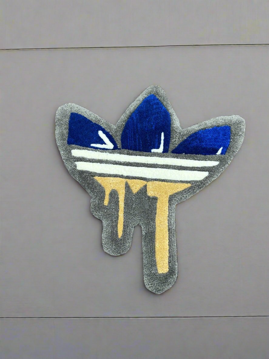 3 Stripes Drip Rug
