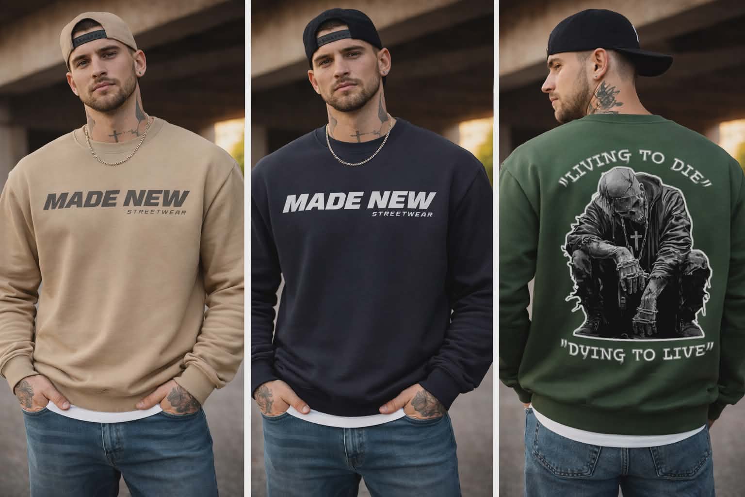 Living to Die Crewneck