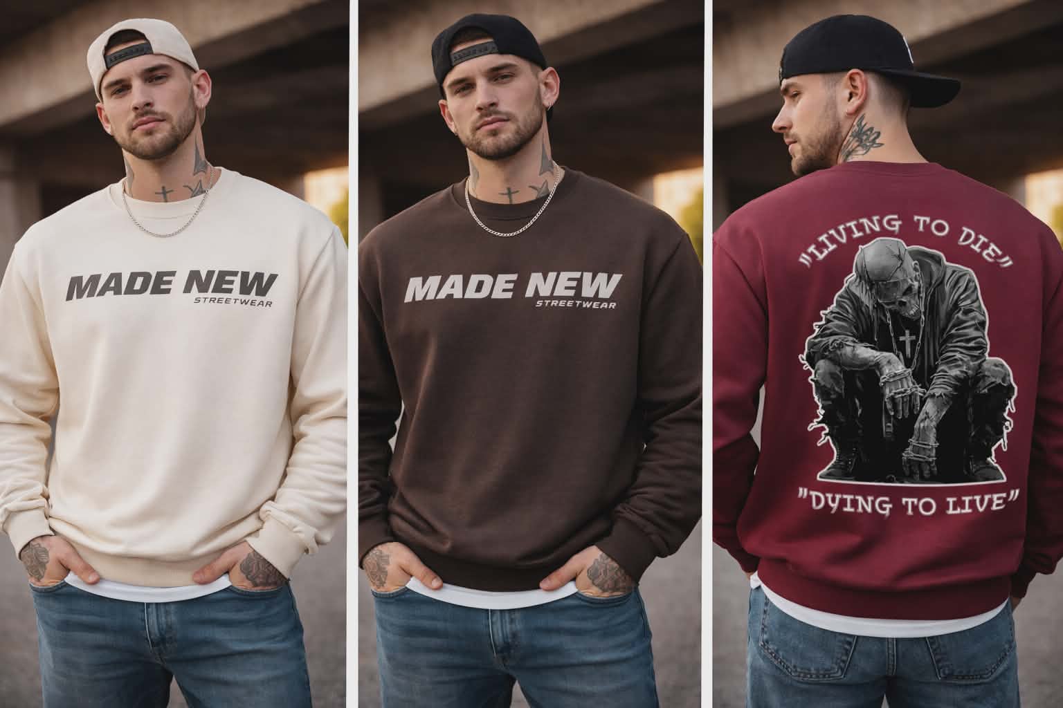Living to Die Crewneck