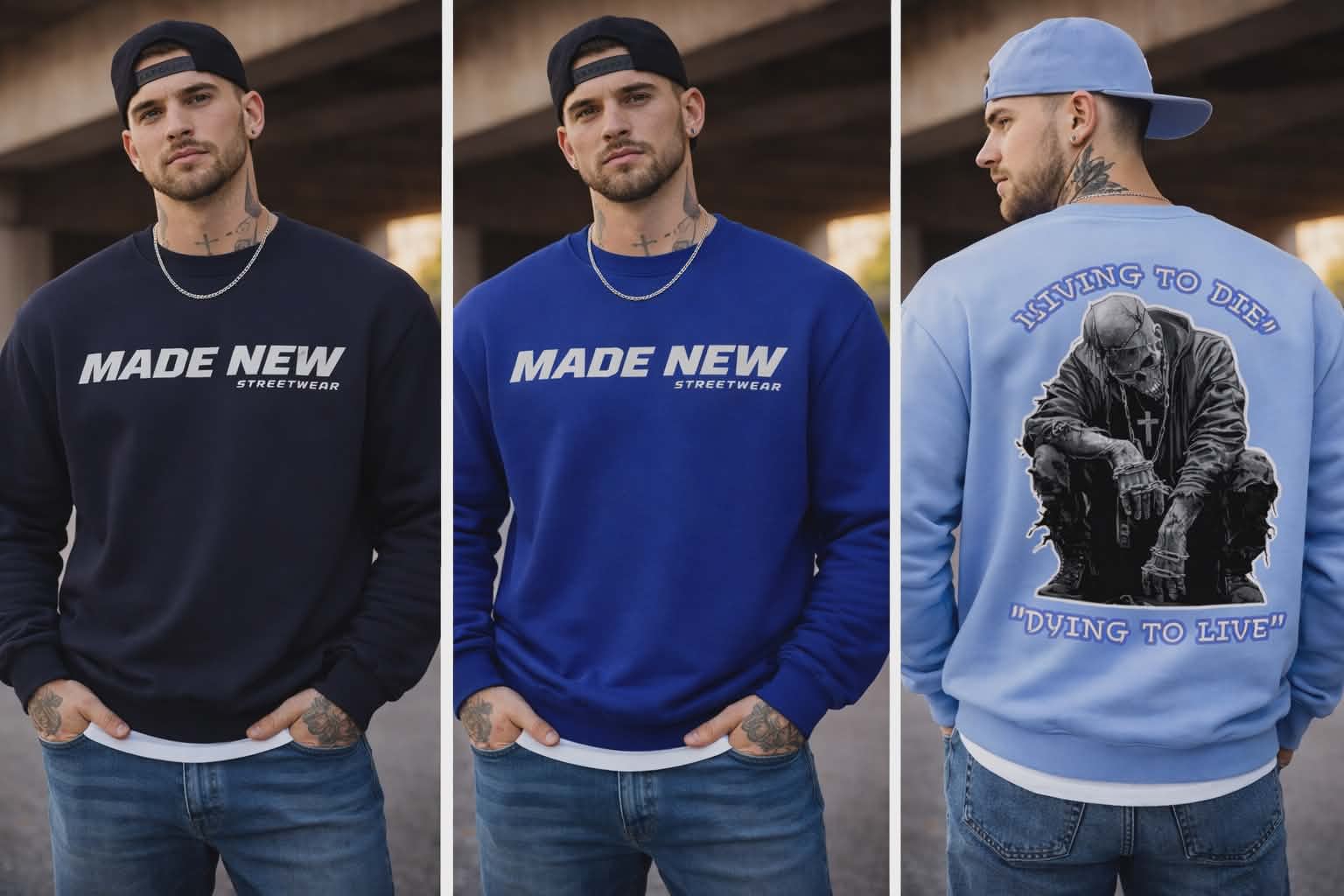 Living to Die Crewneck