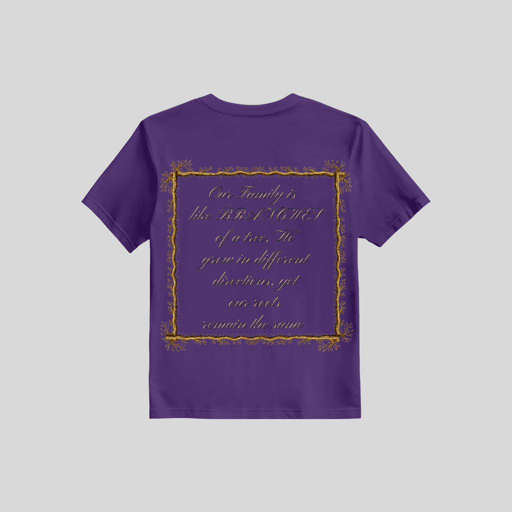 Branch Family Reunion 2026 tee back with inspirational quote