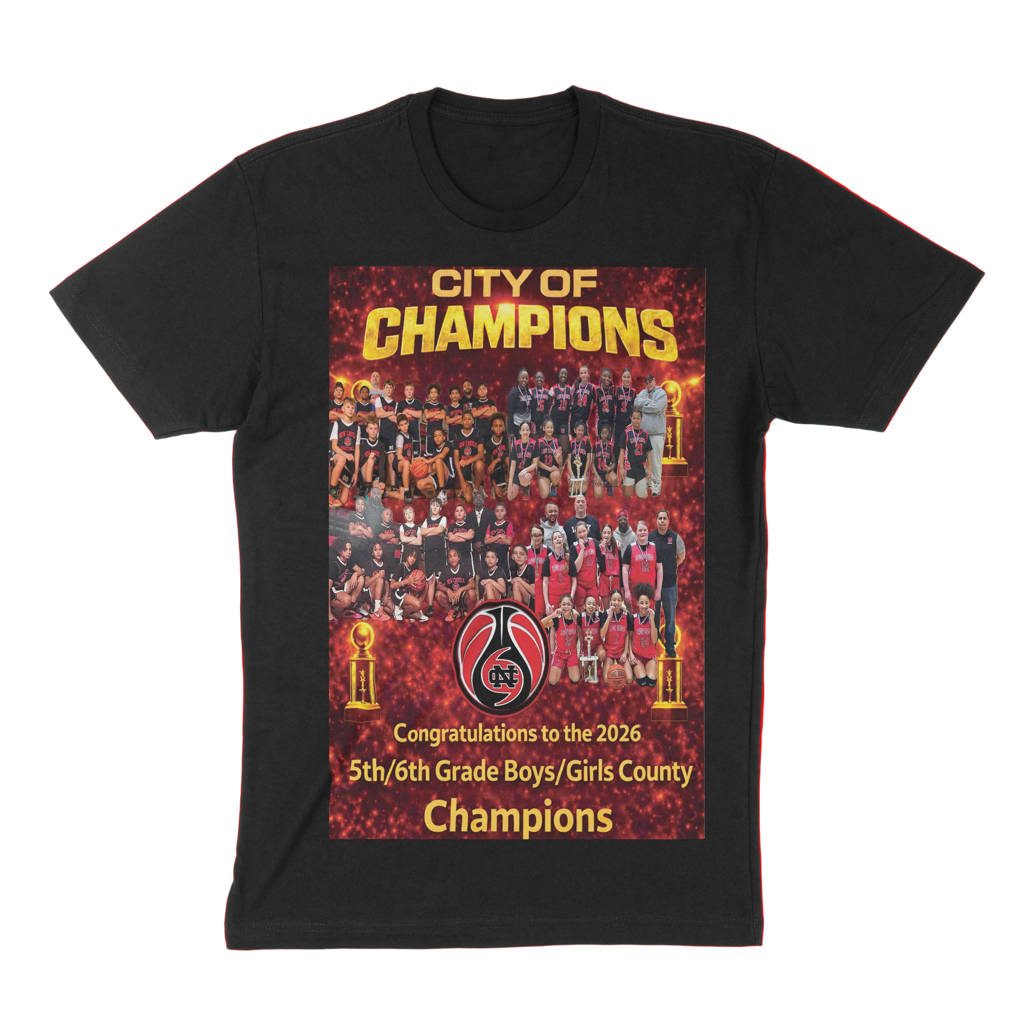 City of Champions 2026 County Champions Tee